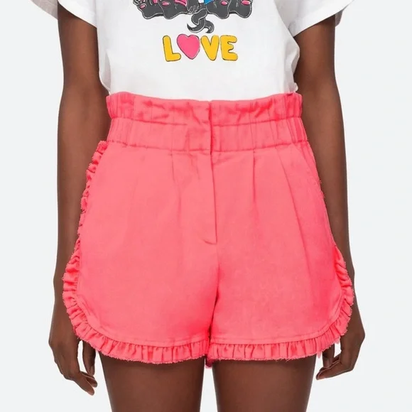 SEA New York Pink Ruffle Shorts size 8 - Picture 1 of 6